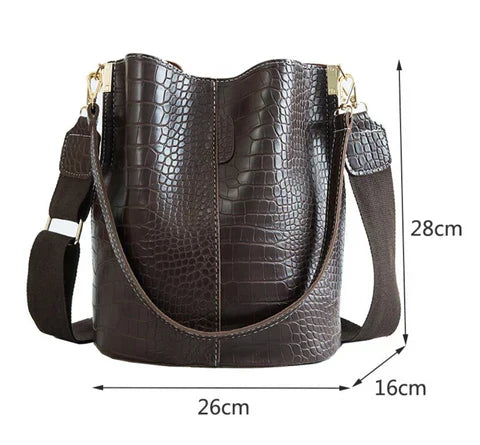 Genuine Leather Women's Handbag - Mary Bennett
