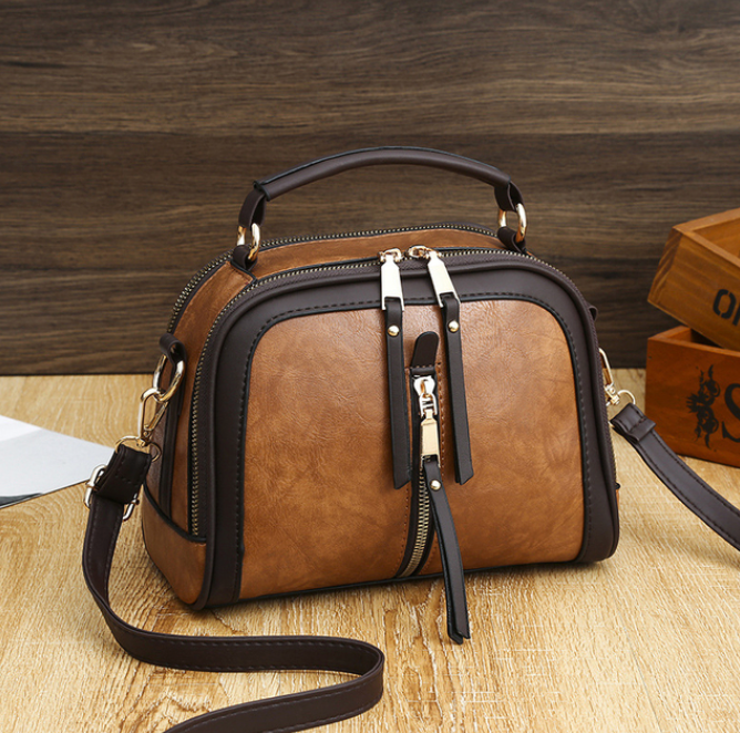 Leather Handbag - Raisa