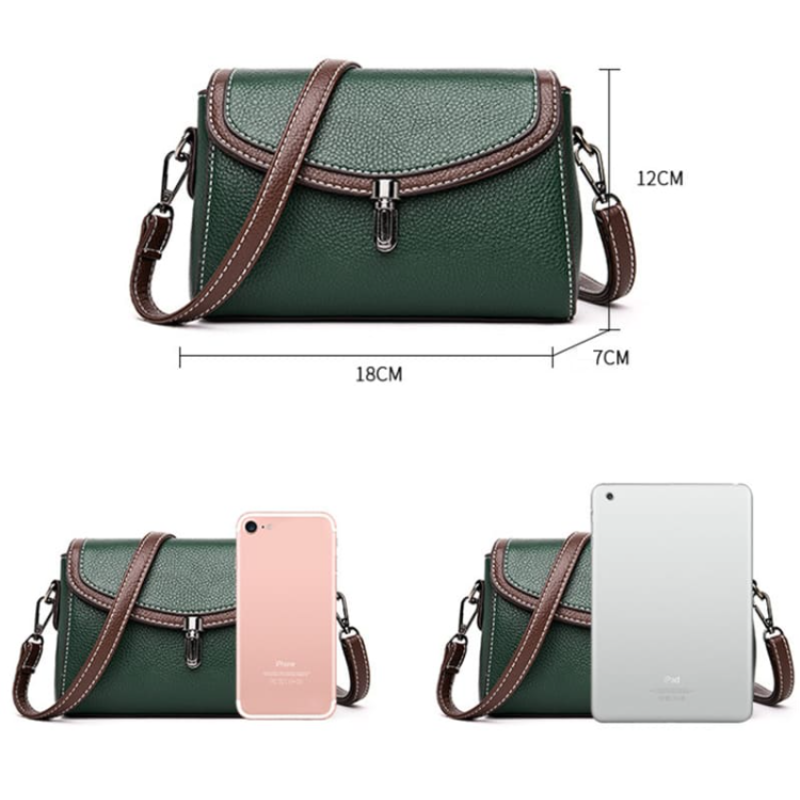 Leather Handbag - Thalia