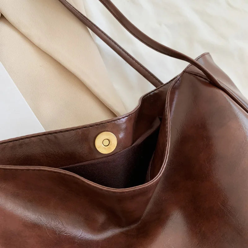 Handbag in Genuine Leather- Mirá