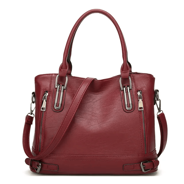 Large Leather Handbag Salomé