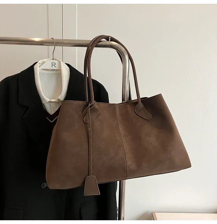 Suede Handbag - Zarine