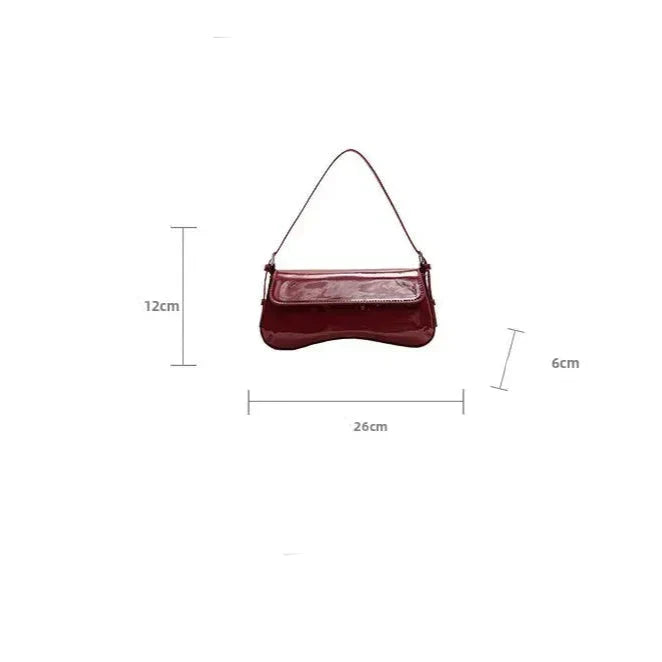 Leather Handbag - Dahlia
