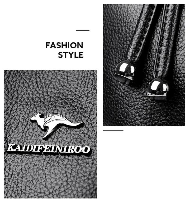Genuine Leather Women's Handbag - Valentina