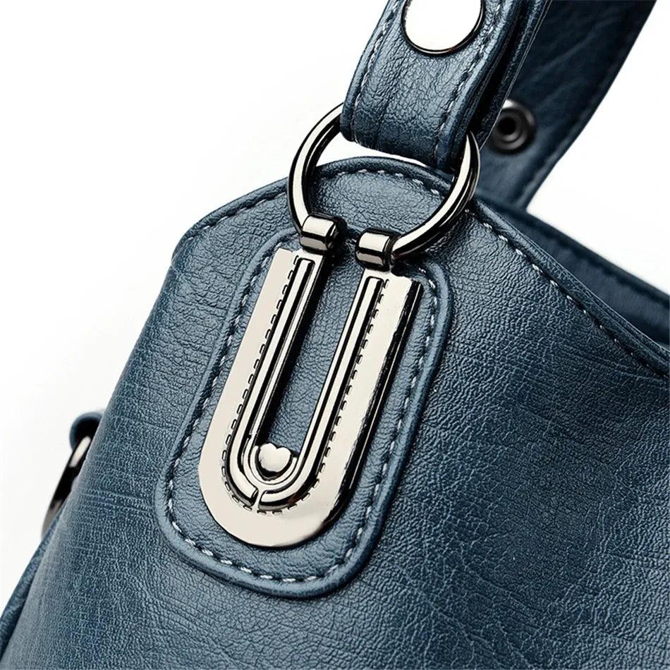 Genuine Leather Handbag - Bianca