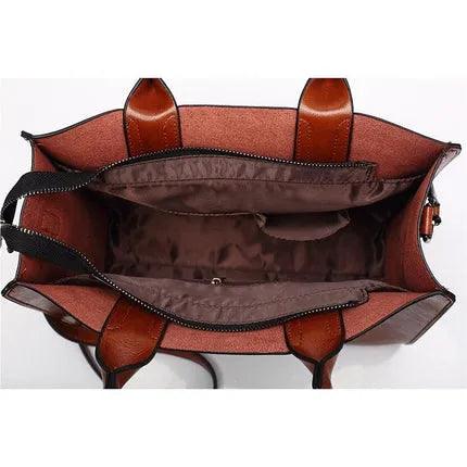 Genuine Leather Handbag - Criz