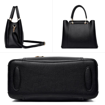 Luxurious Genuine Leather Crossbody Handbag - Style Couer