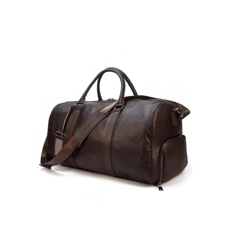 Genuine Leather Travel Bag - Wilma