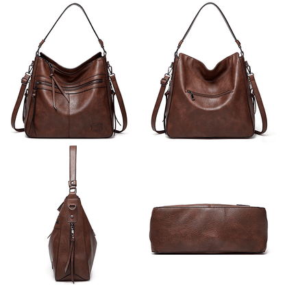 Genuine Leather Handbag - Pietra