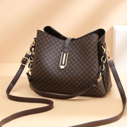 Leather Handbag - Yalena