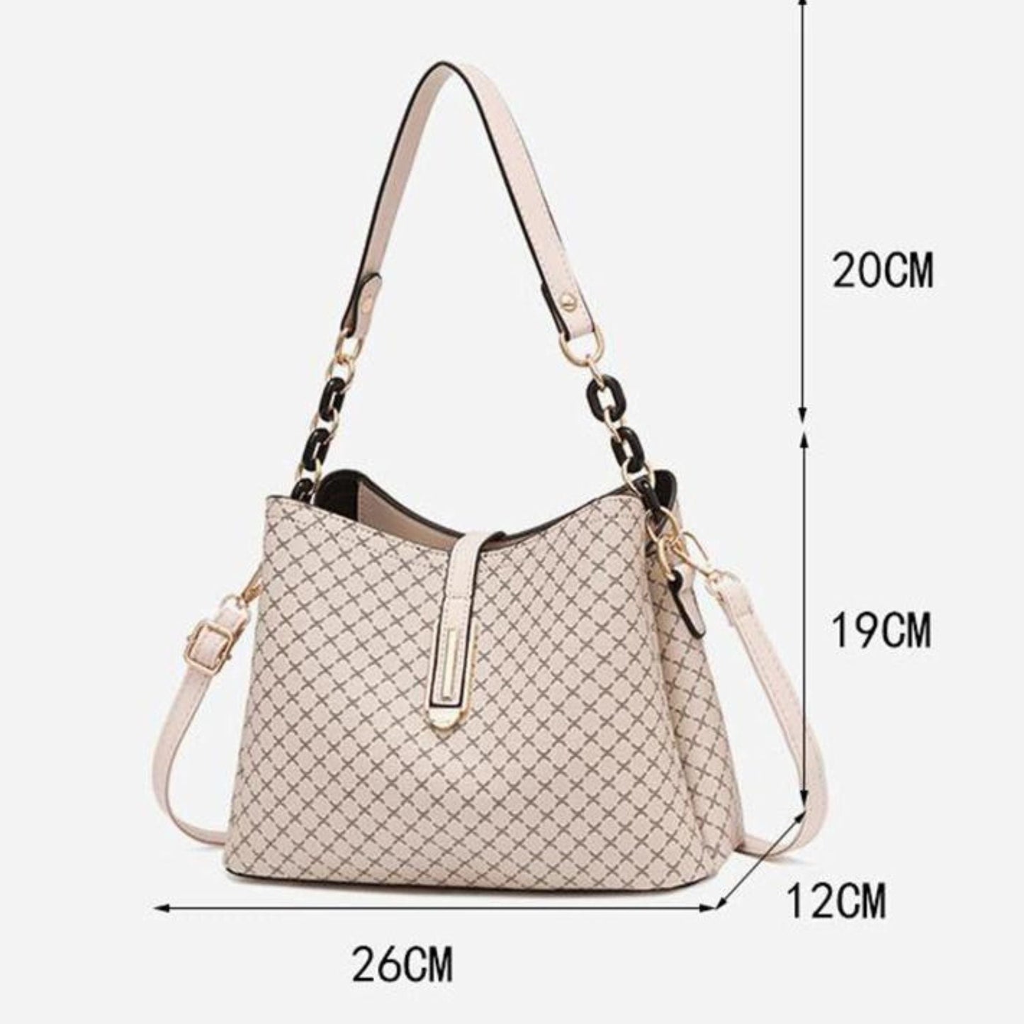 Leather Handbag - Yalena