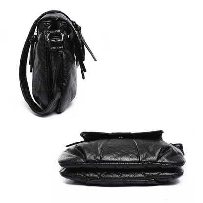 Leather Handbag - Perla