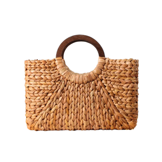 Sabrina Straw Handbag