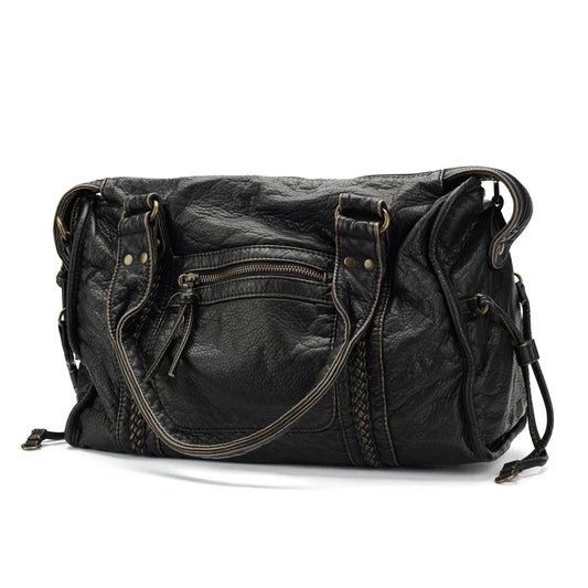 Genuine Leather Handbag - Lysandra