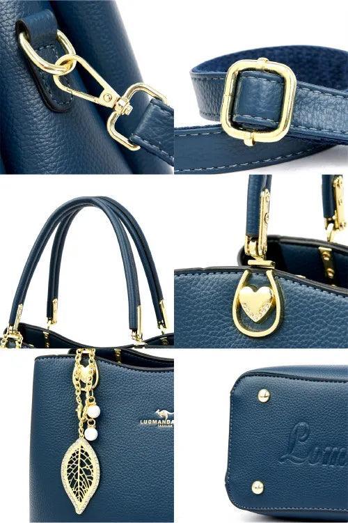 Genuine Leather Handbag - Luxily