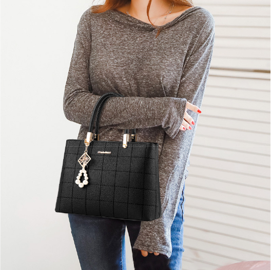Genuine Leather Handbag - Jael