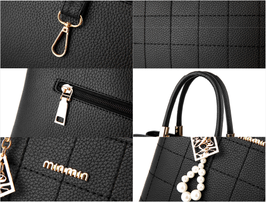 Genuine Leather Handbag - Jael