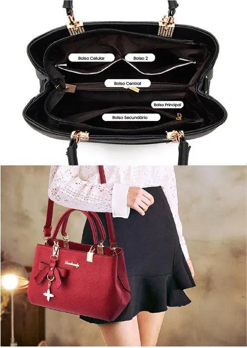 Leather Handbag - Estrela