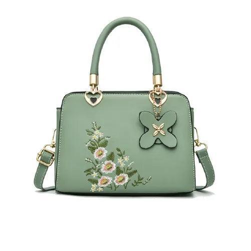 Leather Handbag - Floraris