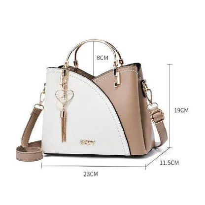 Genuine Leather Women's Handbag - Florenza