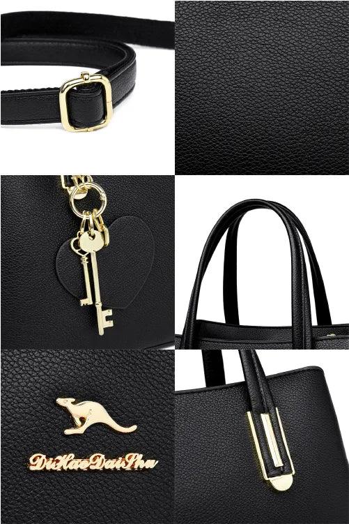 Genuine Leather Handbag - Viour