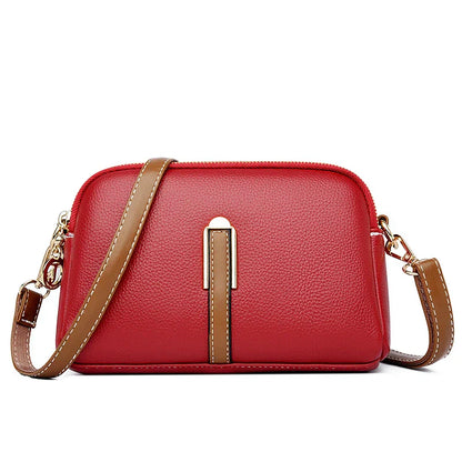 Leather Crossbody Handbag - Zadie