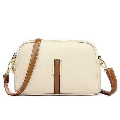 Leather Crossbody Handbag - Zadie