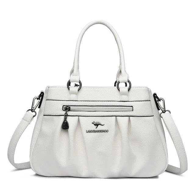 Genuine Leather Handbag - Roma