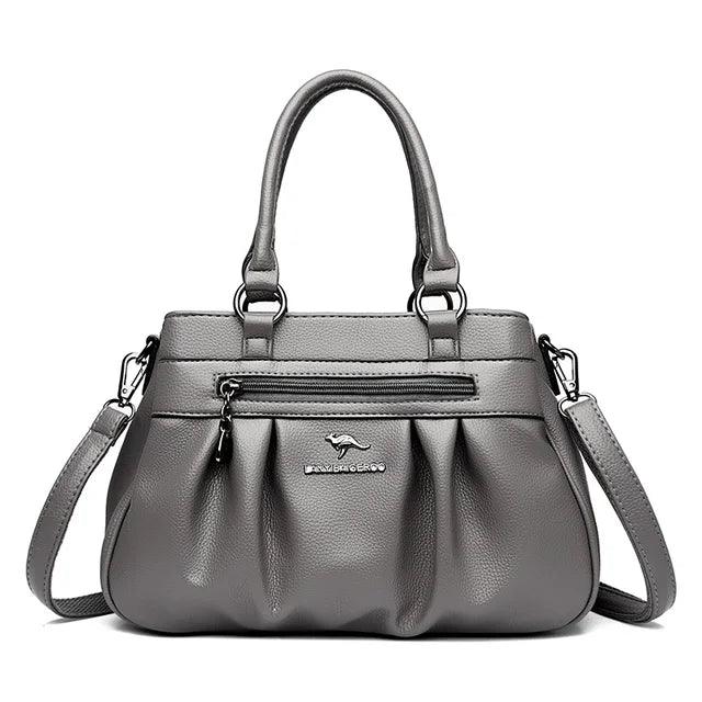 Genuine Leather Handbag - Roma