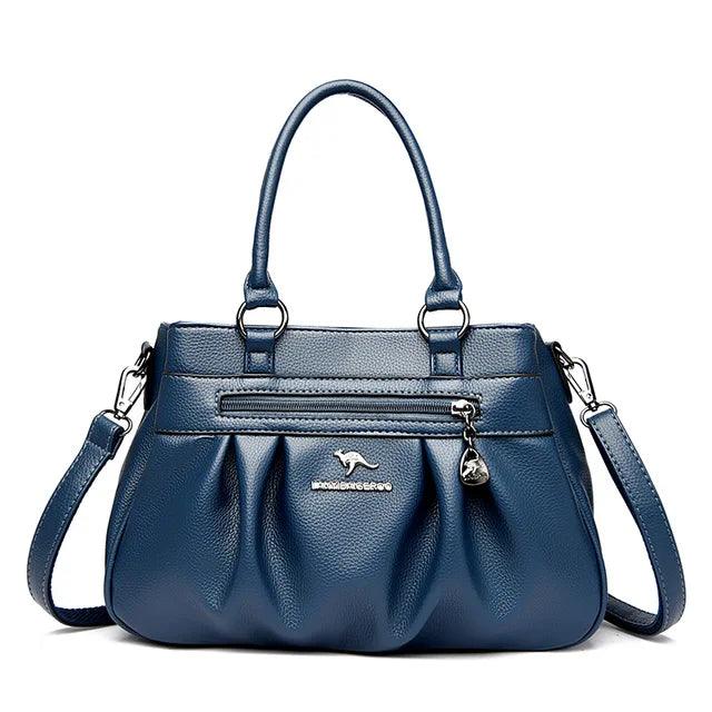 Genuine Leather Handbag - Roma