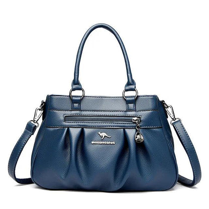 Genuine Leather Handbag - Roma