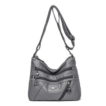 Genuine Leather Handbag - Maria