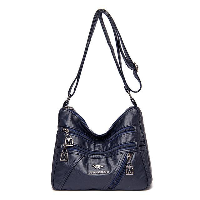 Genuine Leather Handbag - Maria