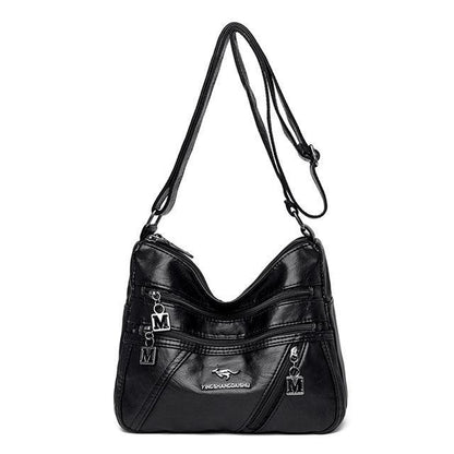 Genuine Leather Handbag - Maria