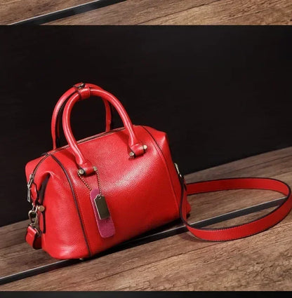 Genuine Leather Handbag - Undine