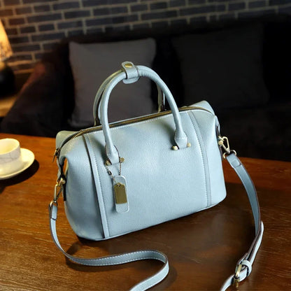 Genuine Leather Handbag - Undine