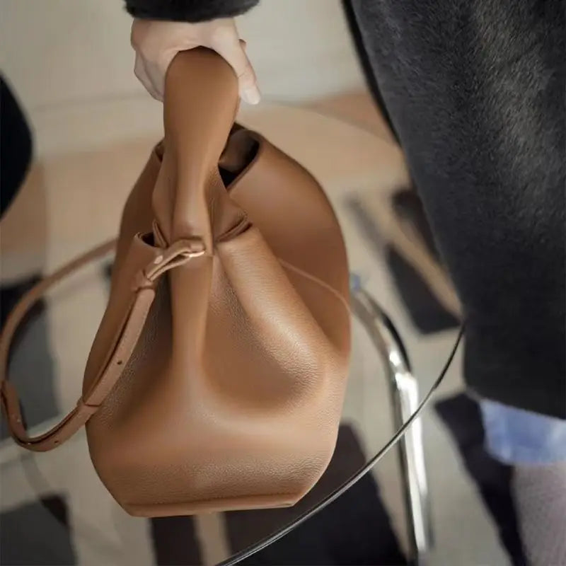 Genuine Leather Handbag - Galene