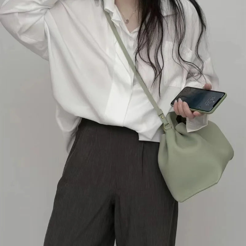 Genuine Leather Handbag - Galene