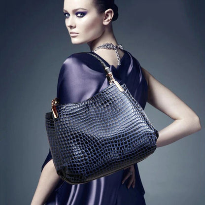 Leather Handbag - Calantha