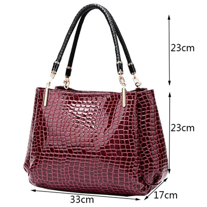 Leather Handbag - Calantha