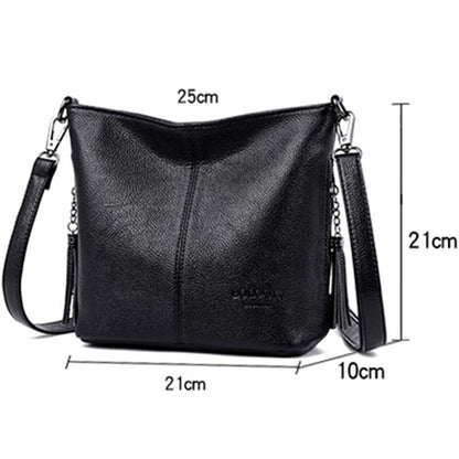 Leather Handbag - Mireya