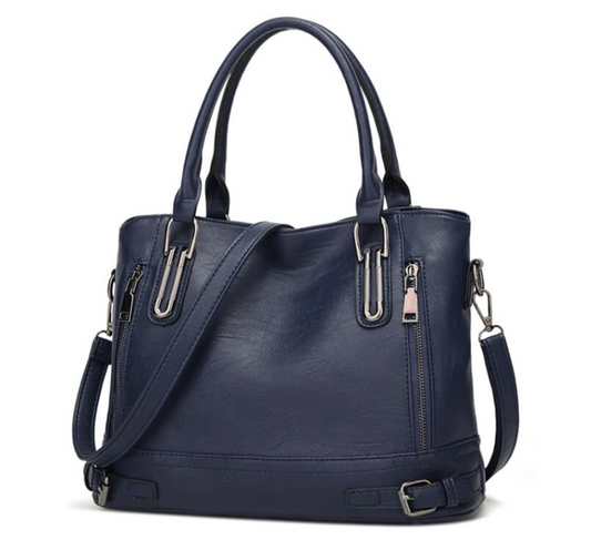 Large Leather Handbag Salomé