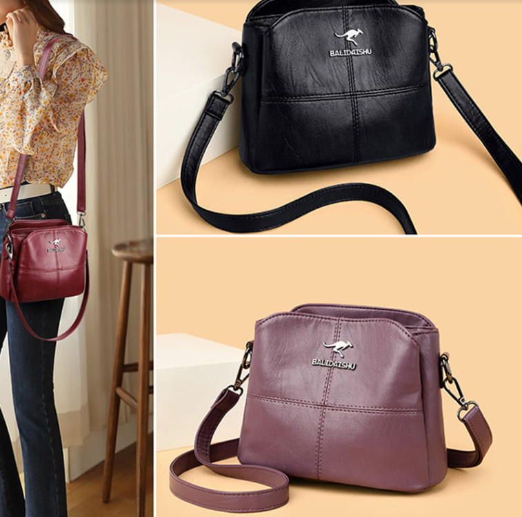 Small Leather Handbag - Kaila