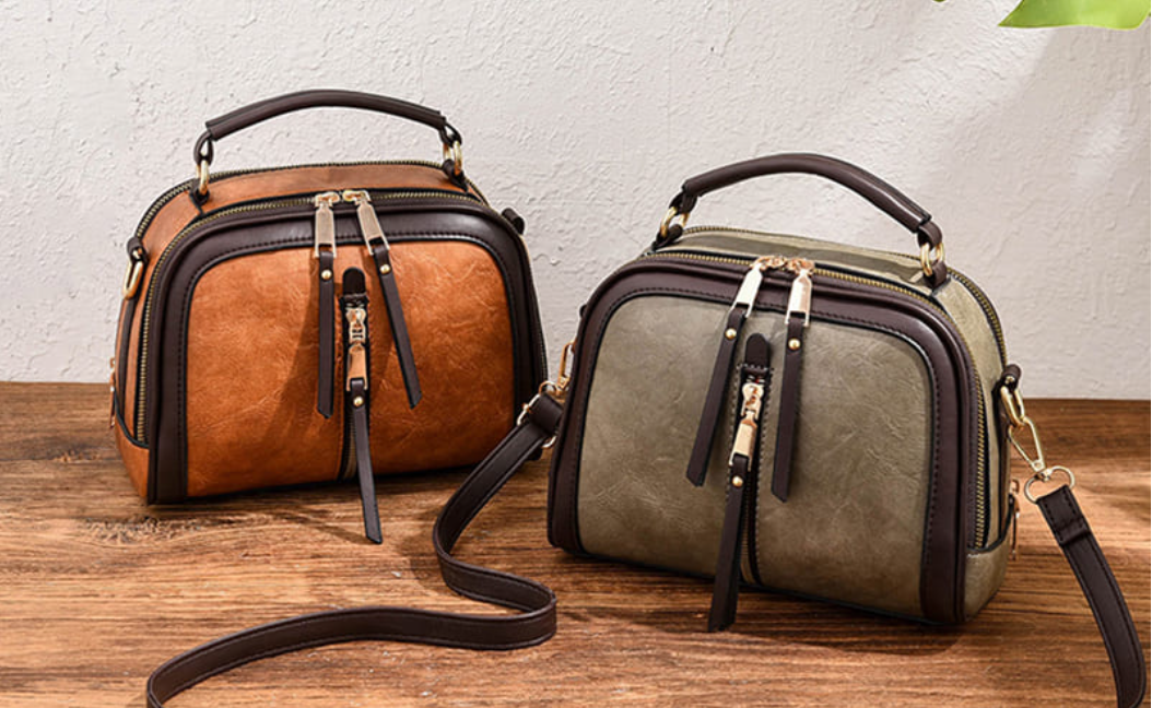 Leather Handbag - Raisa