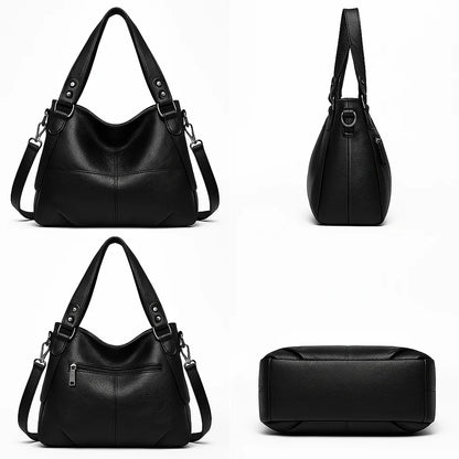 Genuine Leather Handbag - Atis