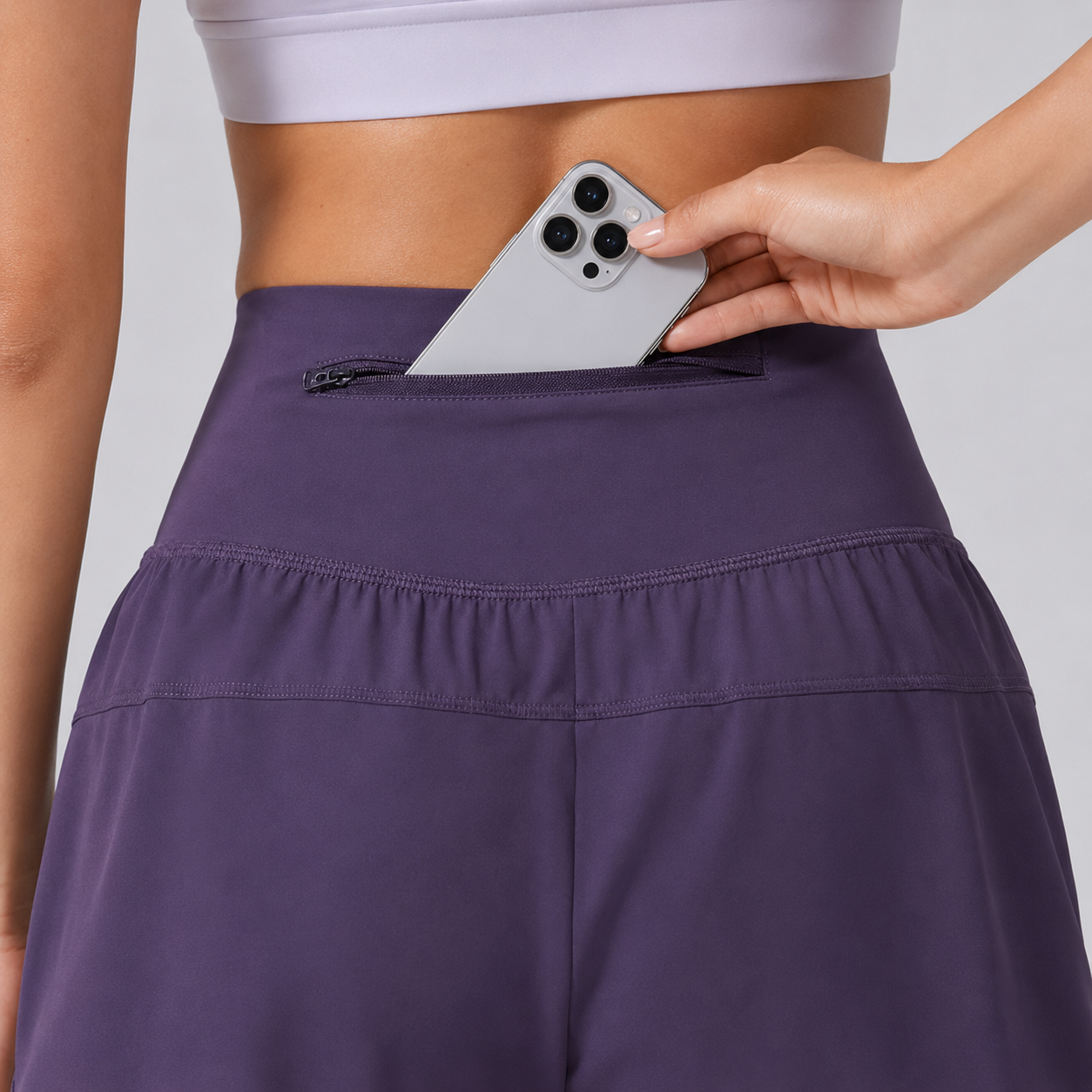 Nova High Waisted Pocket 2-in-1 Shorts