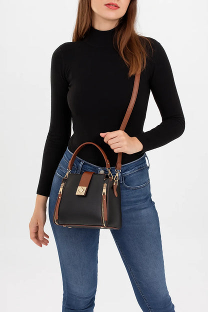 Genuine Leather Handbag - Masy