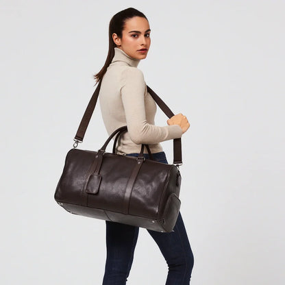 Genuine Leather Travel Bag - Wilma
