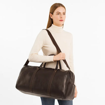 Genuine Leather Travel Bag - Wilma