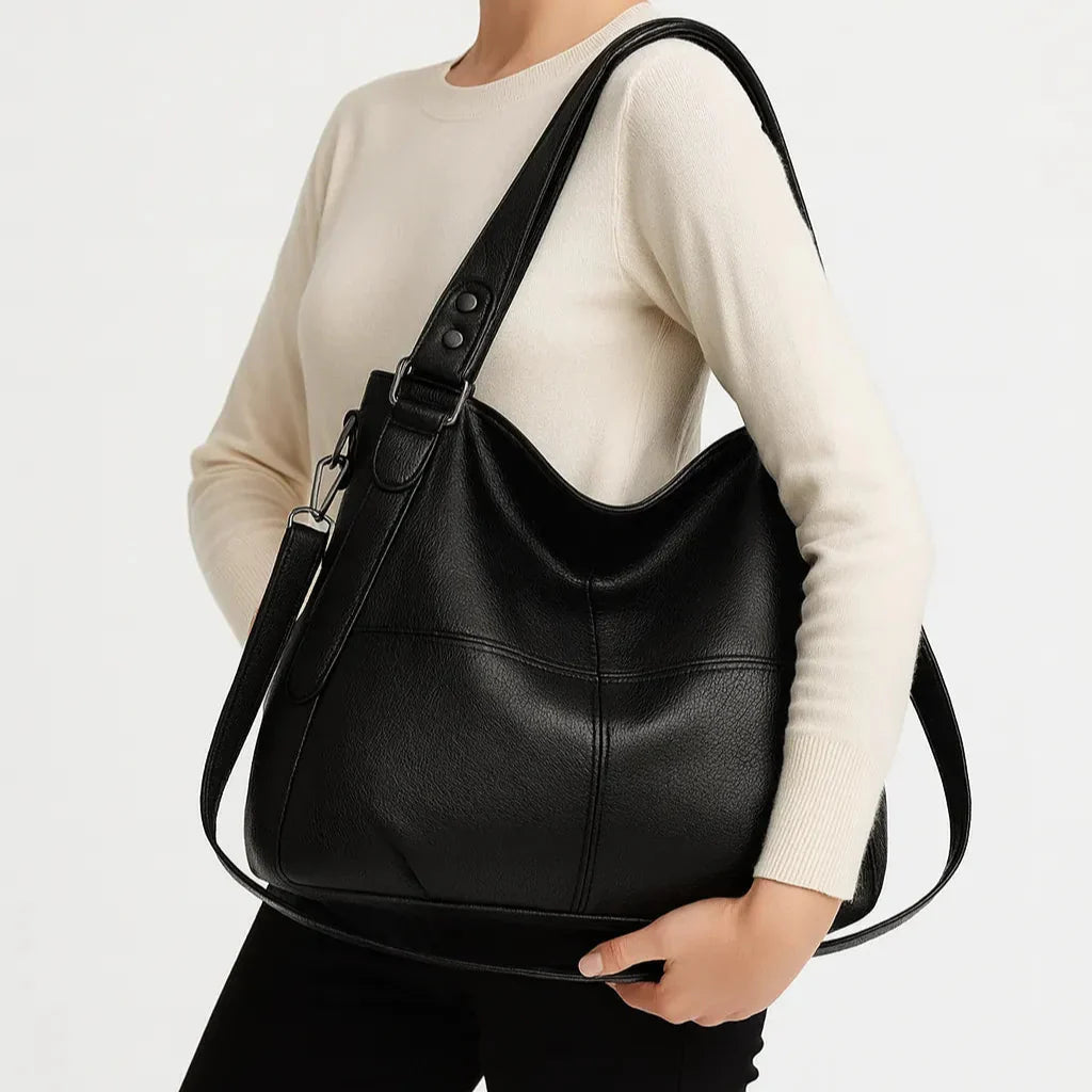 Genuine Leather Handbag - Atis